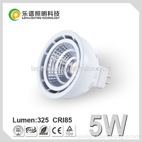 Halo High performance LED 5W MR16 dimible CRI>85 spotlight